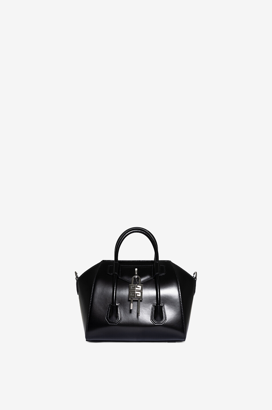 Handtasche aus Glattleder Antigona Lock Mini