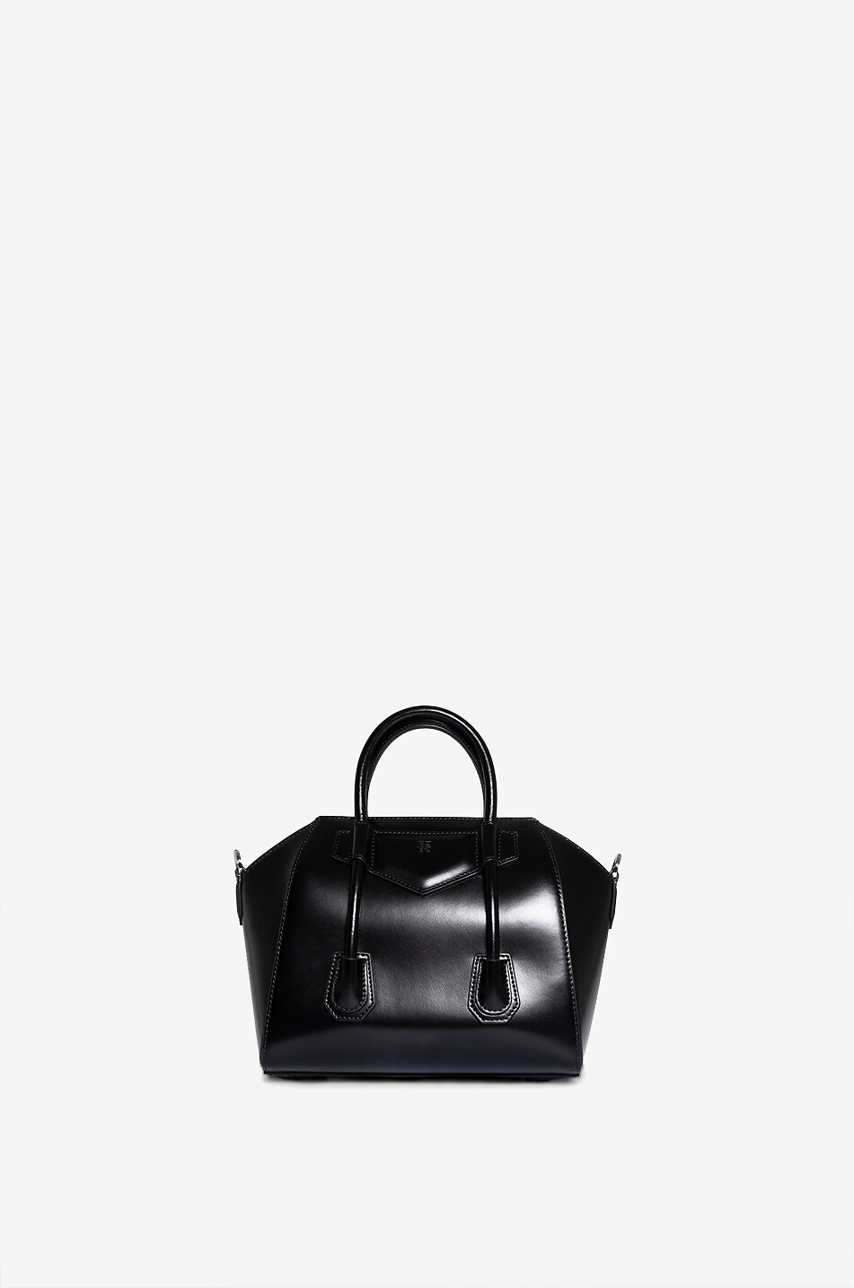 Handtasche aus Glattleder Antigona Lock Mini