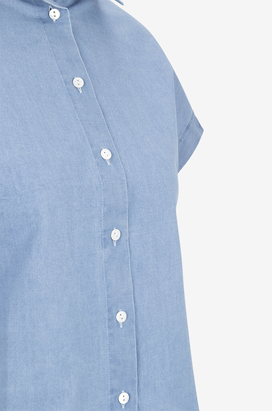 ARTIGIANO Kurzärmeliges Jeanshemd Kada Damen BLAU 3