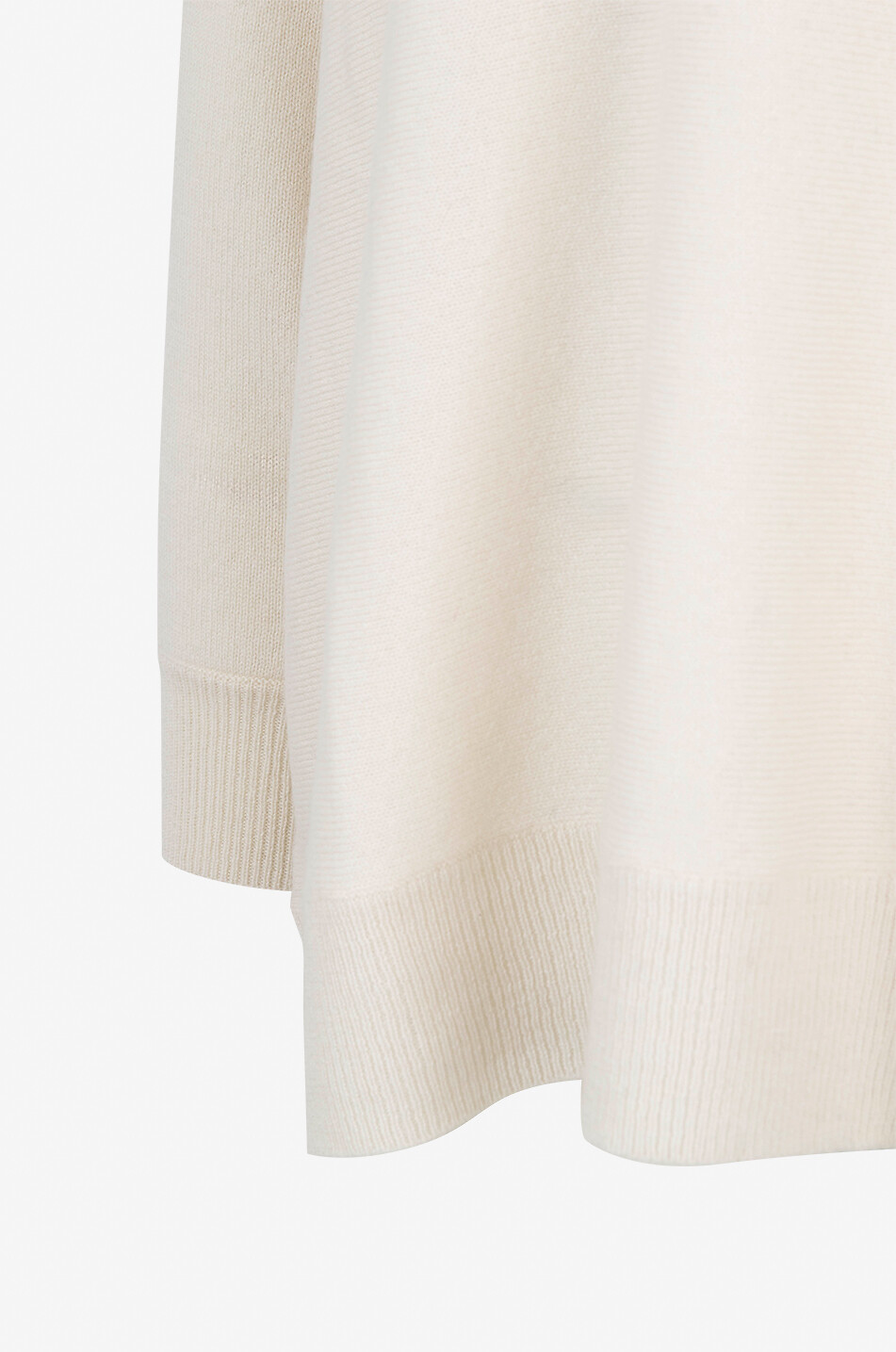 LISA YANG Kenny cashmere V-neck jumper Women EGGSHELL 3