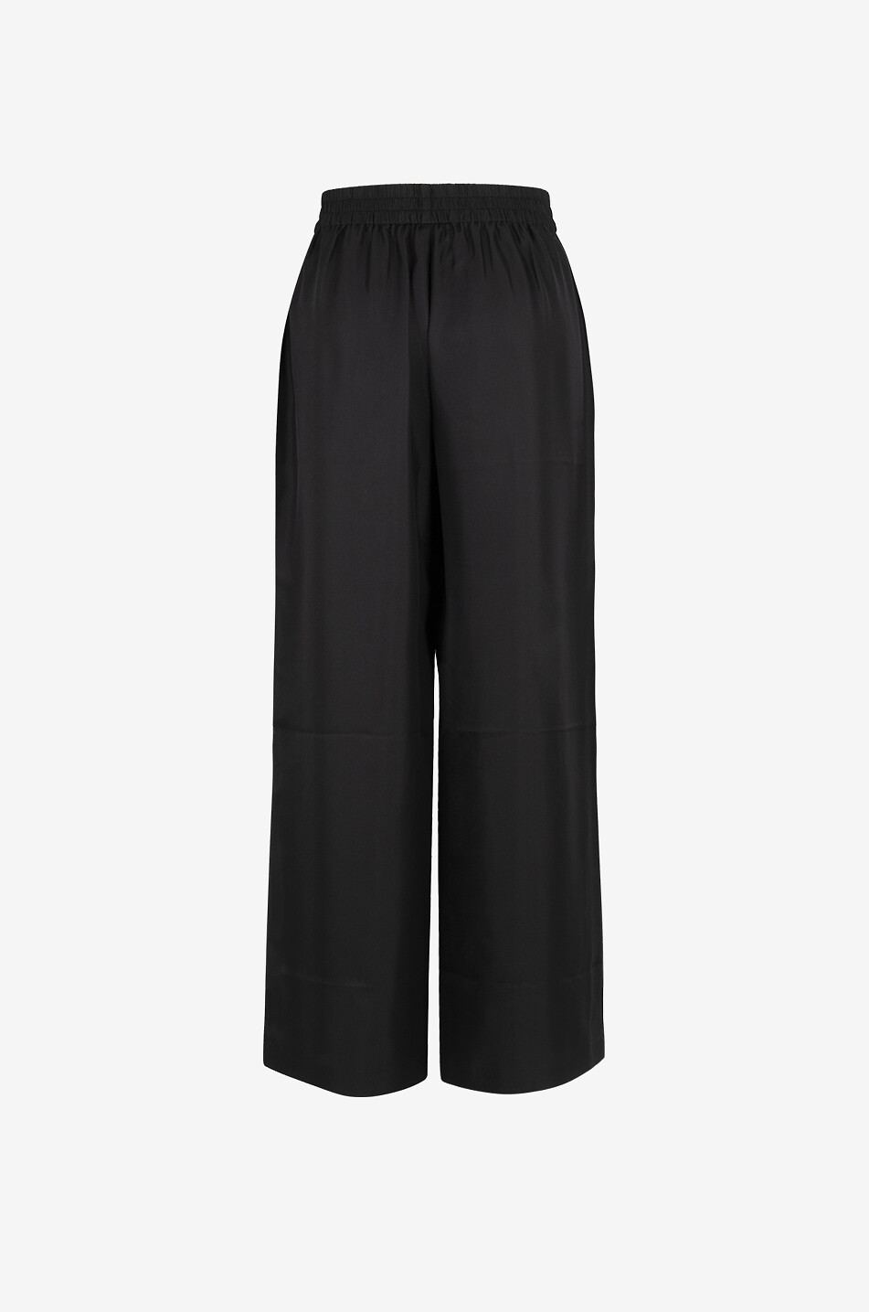 The Wide Leg silk wide-leg trousers