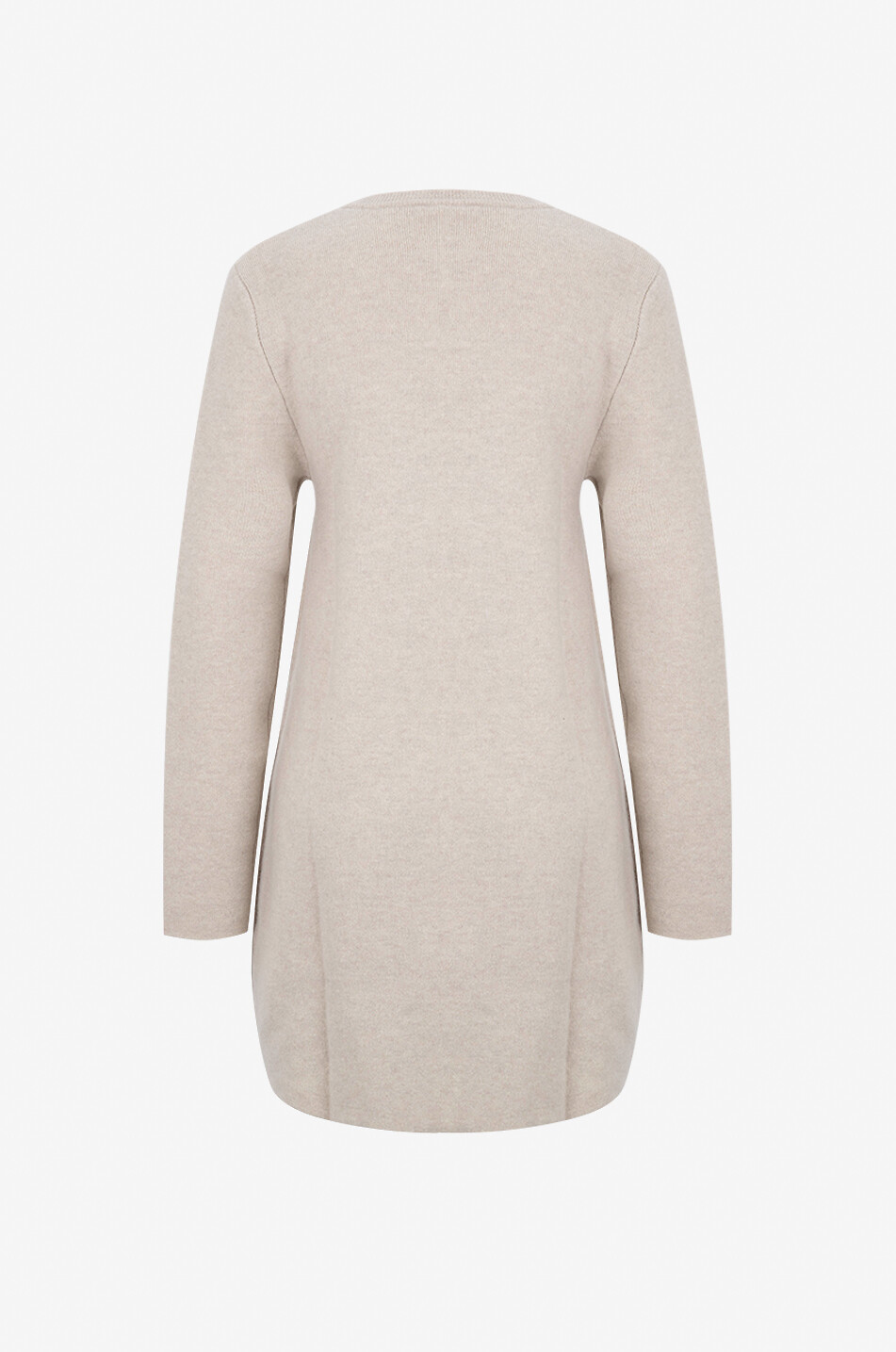 LISA YANG Aude cashmere mini dress Women Light beige 2