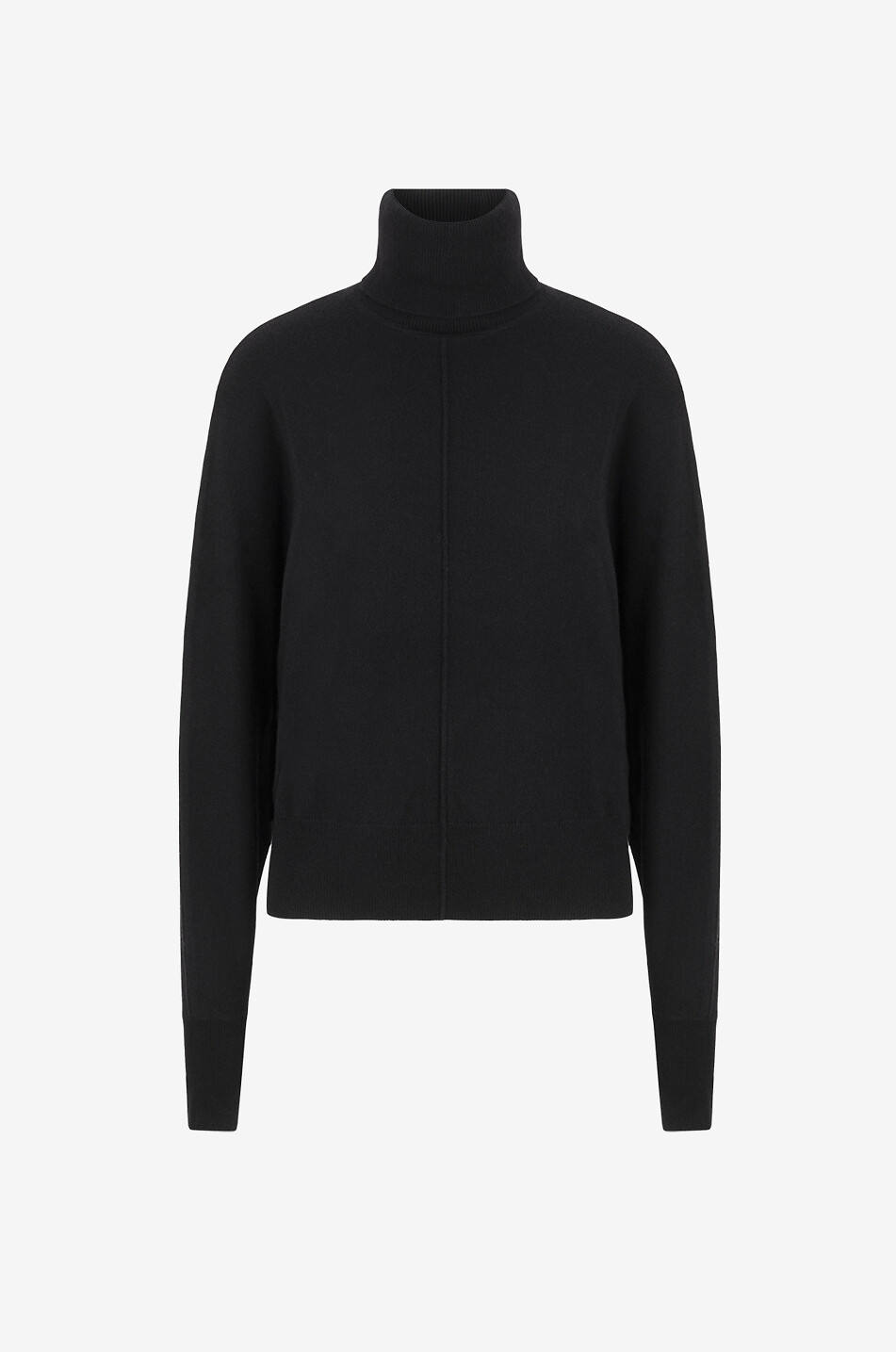 LISA YANG Elisabetta cashmere high-neck jumper Women BLACK 1