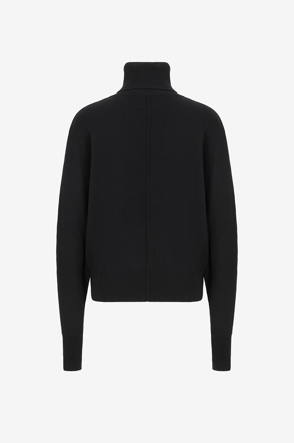 LISA YANG Elisabetta cashmere high-neck jumper Women BLACK 2