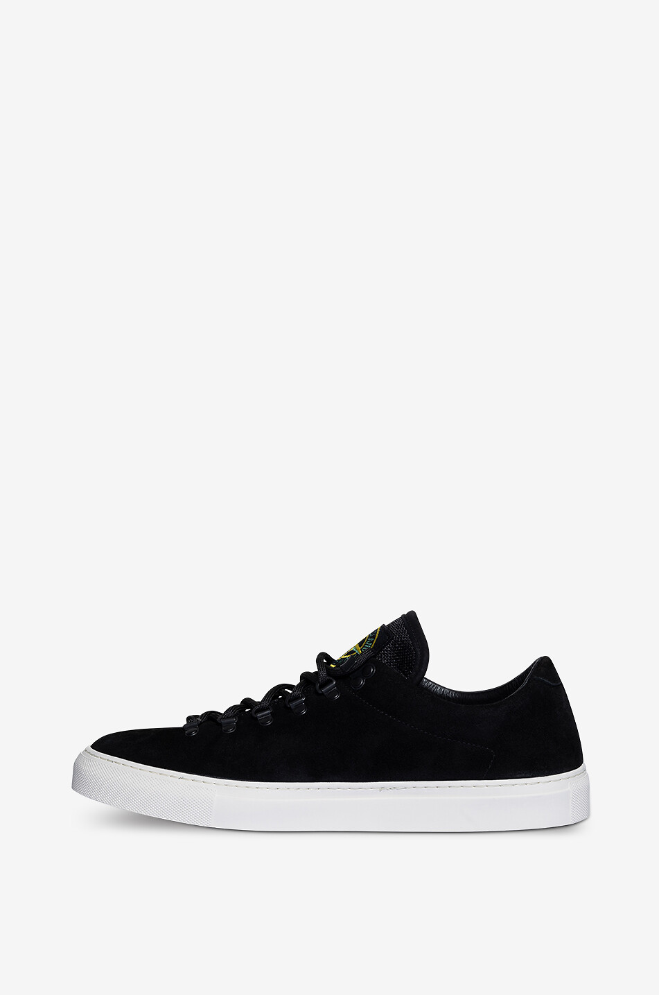 STONE ISLAND Baskets basses à lacets en daim S20102 Homme NOIR 3