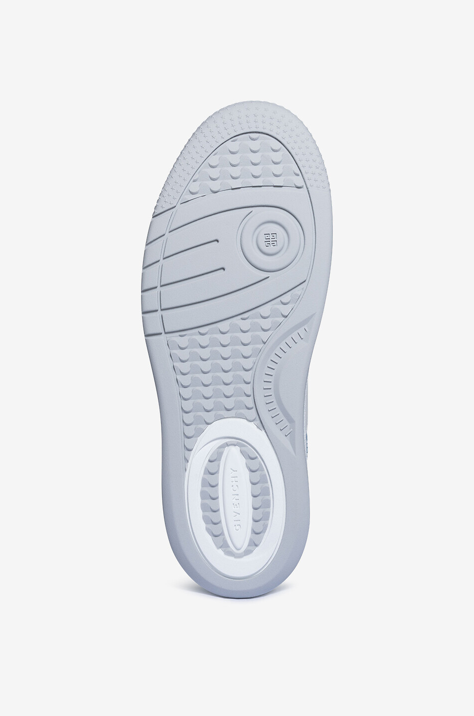 GIVENCHY Baskets basses en denim et cuir 4G Femme BLEU 7