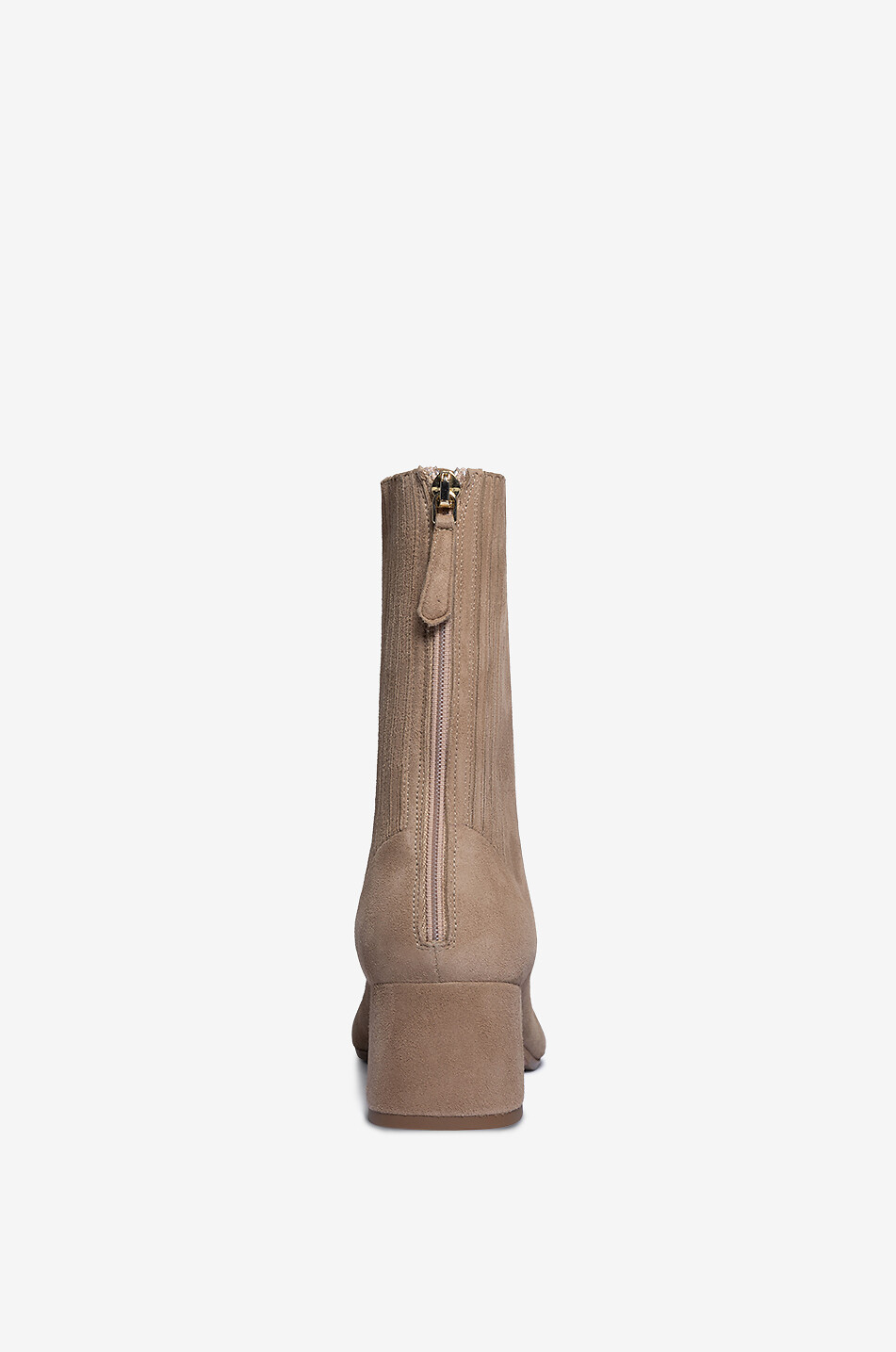 AQUAZZURA Stiefeletten aus Wildleder mit Absatz Saint Honoré 50 Damen [akeneo-beigefonce] 4