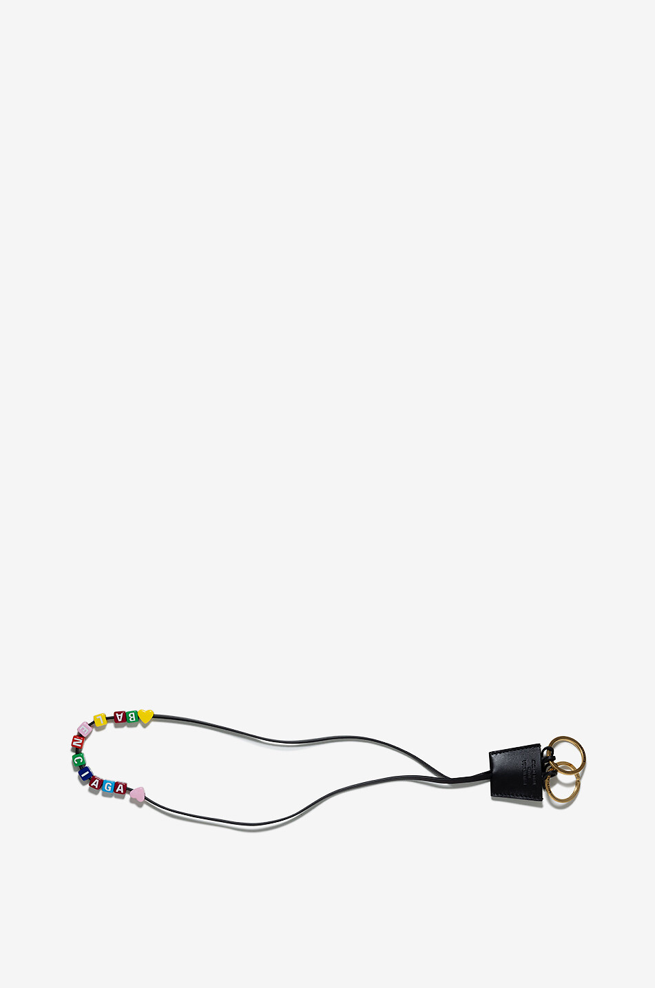 BALENCIAGA Taschenanhänger mit Schlüsselring Rodeo Cloche Damen BUNT 1