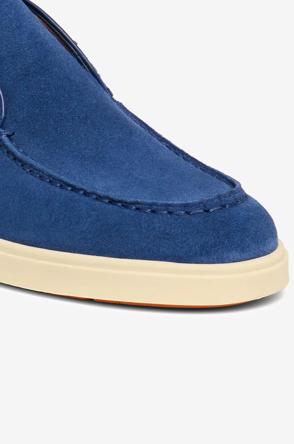 SANTONI Loafer spirit suede ankle boots Women MEDIUM BLUE 5