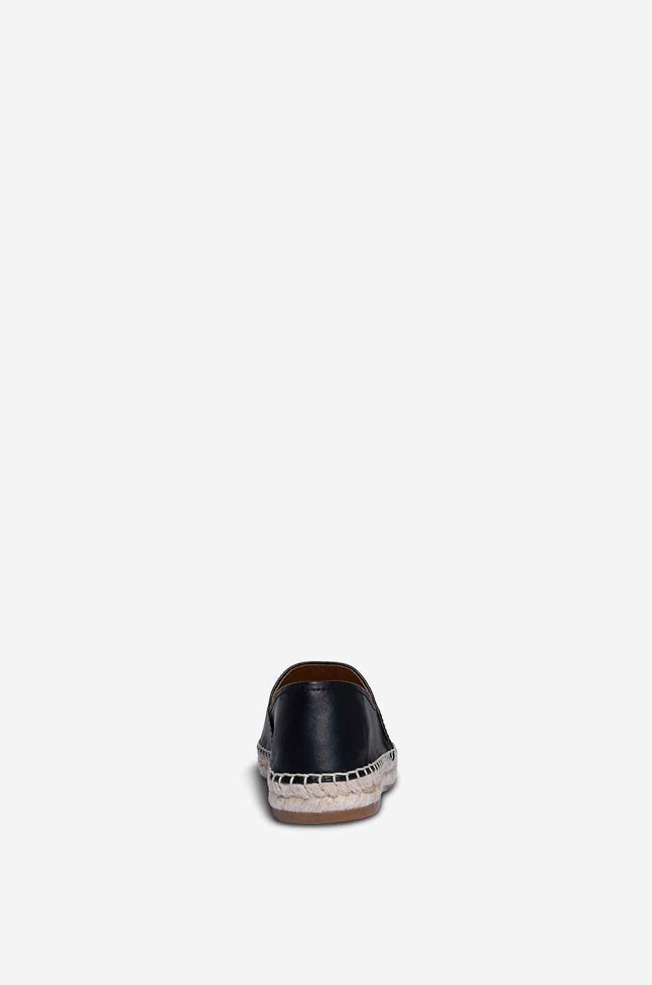 CHLOE Espadrilles plates en cuir nappa Isla 20 Femme NOIR 4