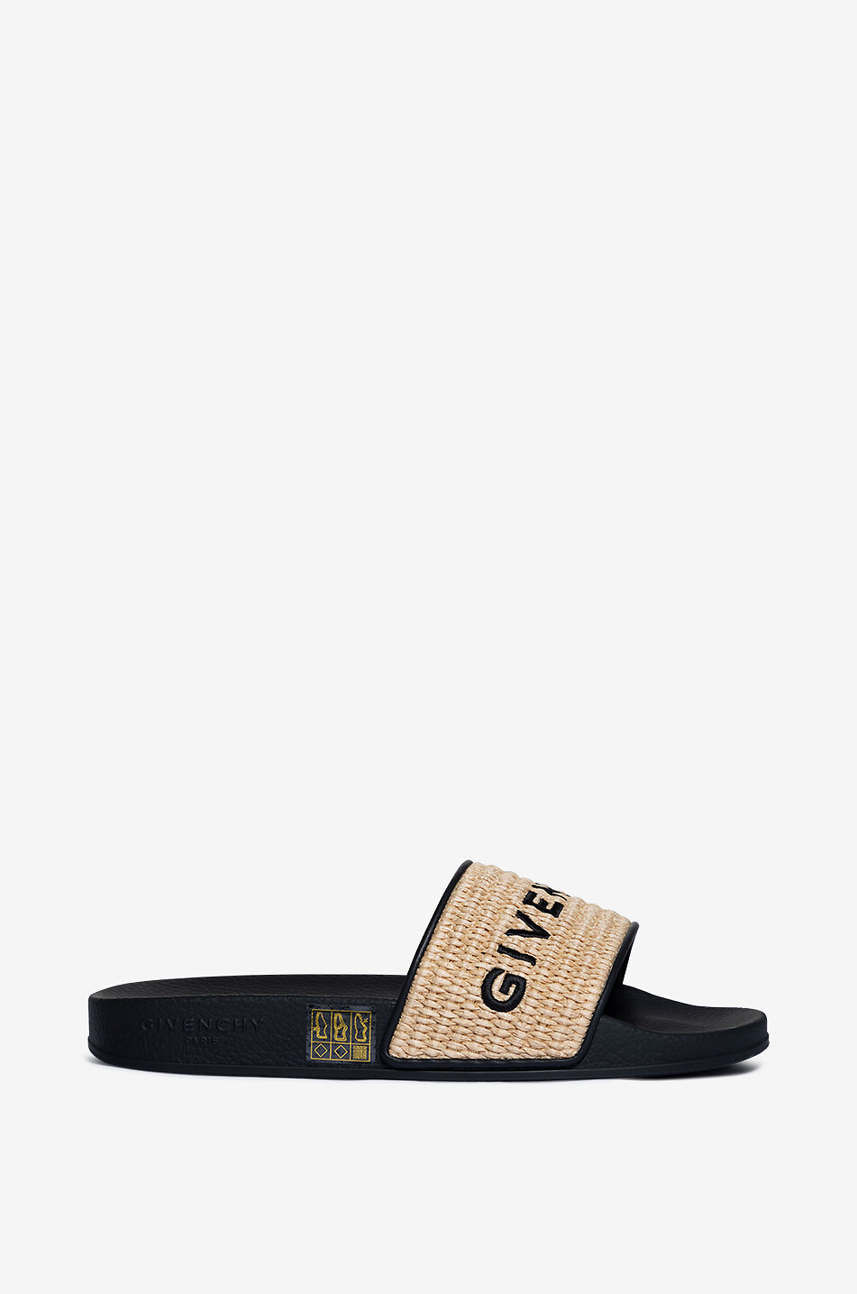 Mules ergonomiques en raphia 4G