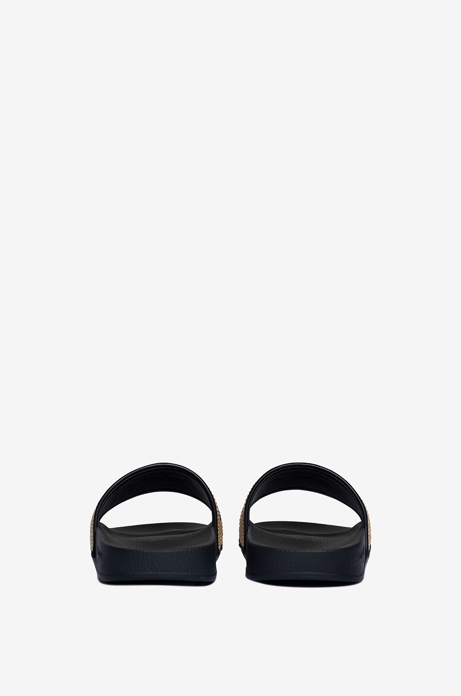 Mules ergonomiques en raphia 4G