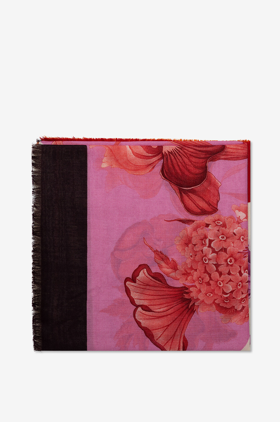 Ortensie cashmere shawl