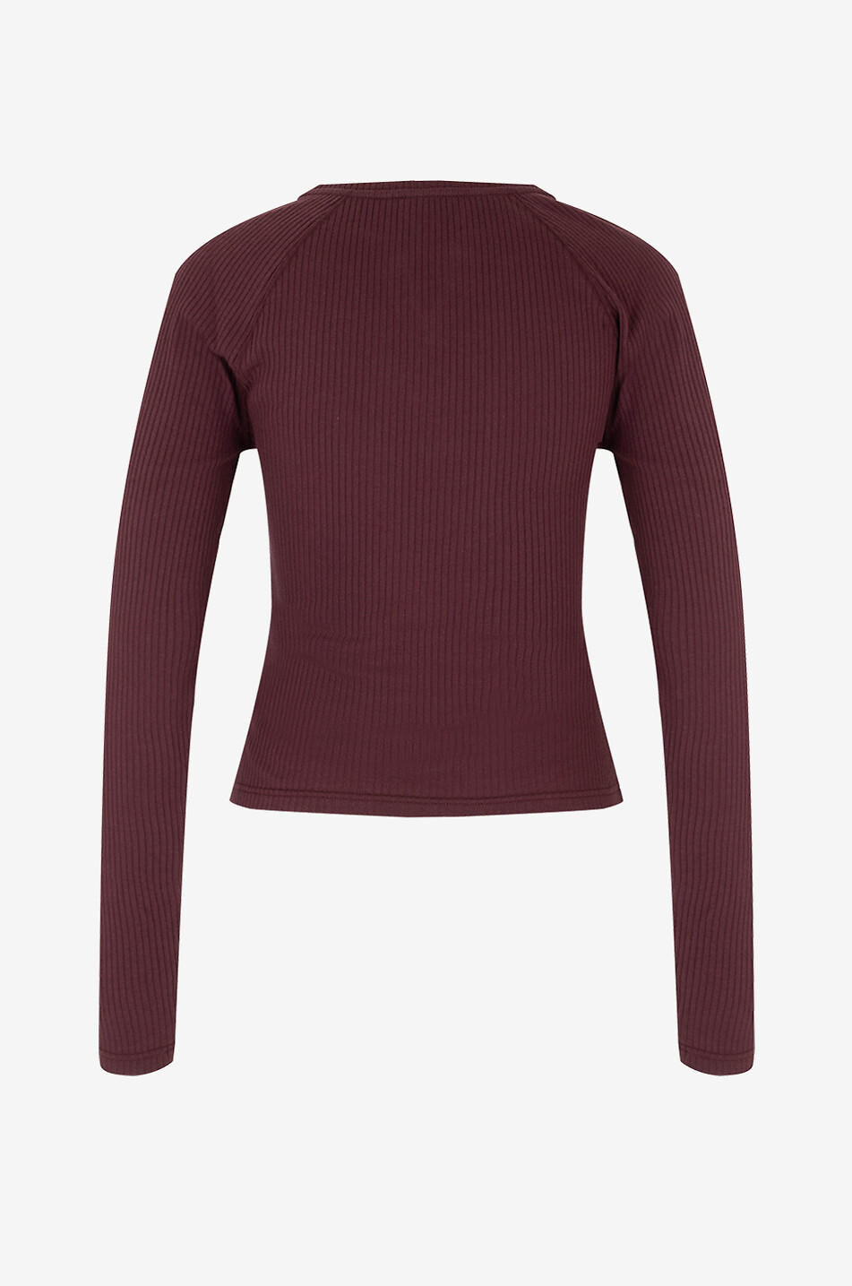 Top ajusté côtelé en coton Skull Chain