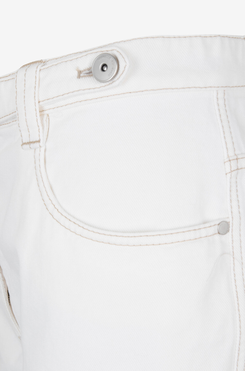 BRUNELLO CUCINELLI Jeans mit weitem Bein und hoher Taille The Sailor Damen WEISS 3
