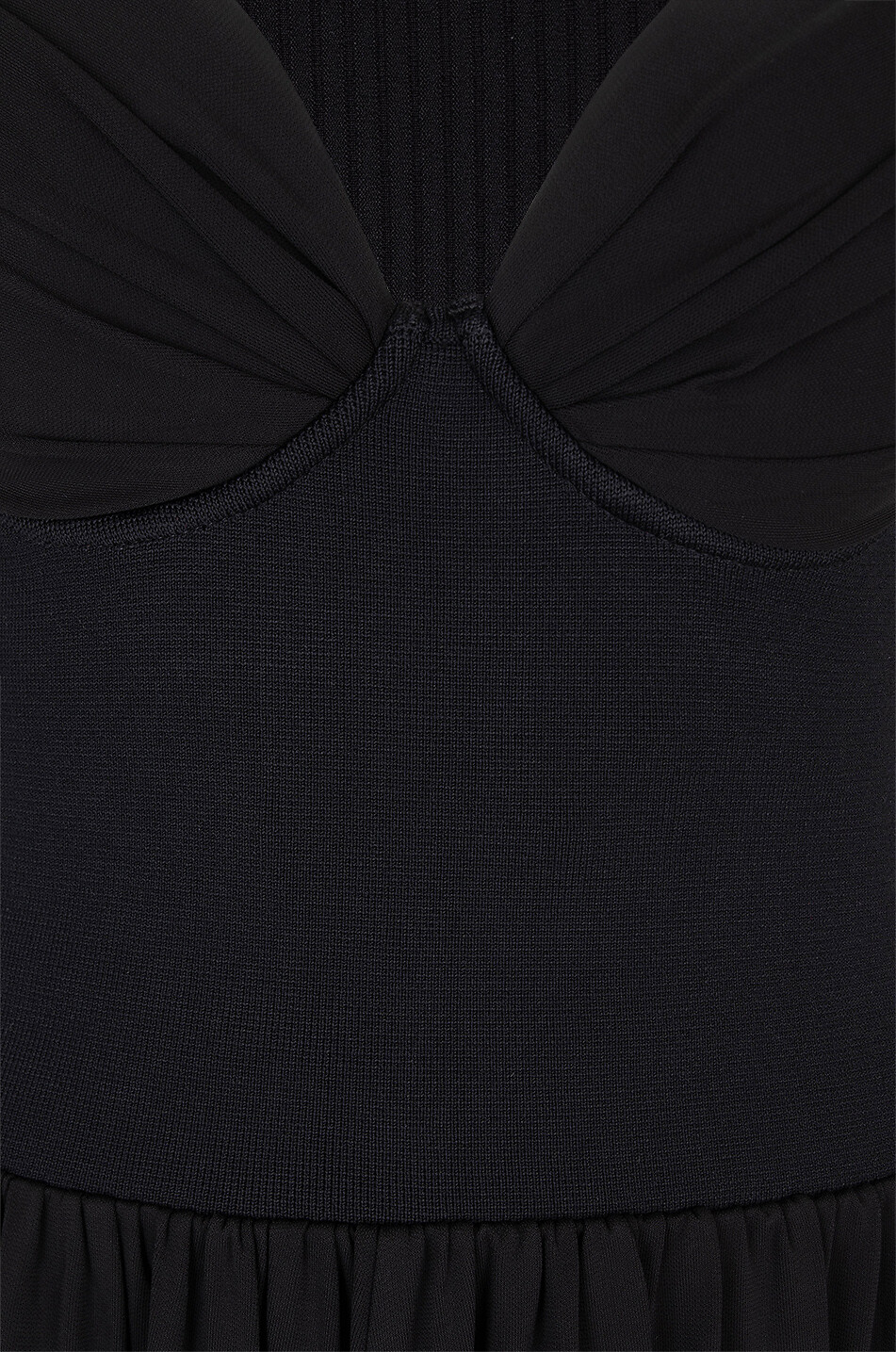 SIMKHAI Amarantha rayon long dress Women BLACK 3