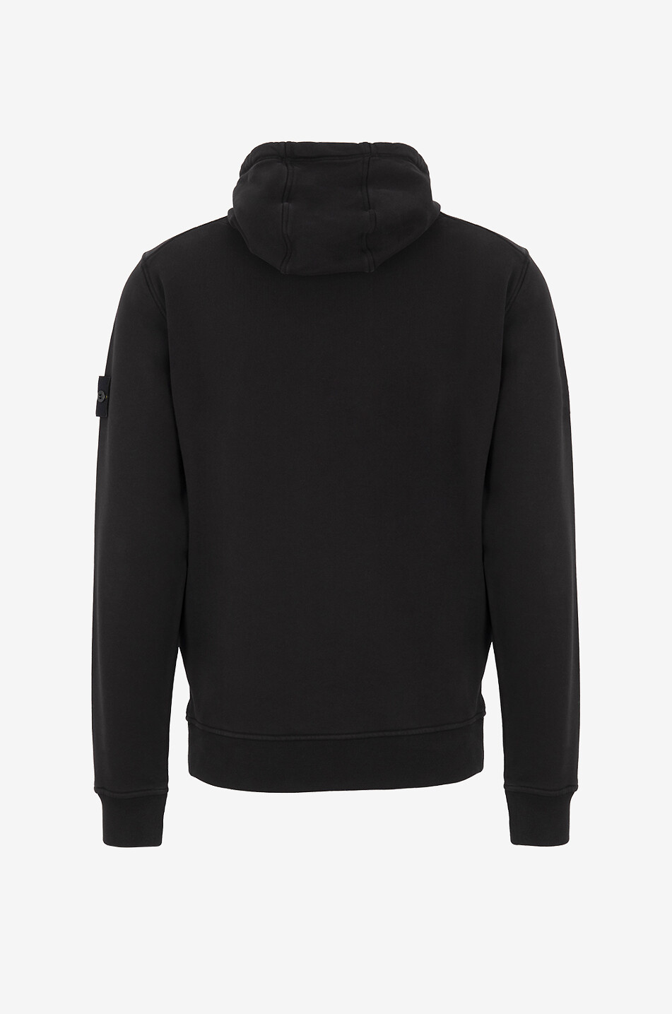 STONE ISLAND Sweat-shirt à capuche en coton 6100045 Homme NOIR 2