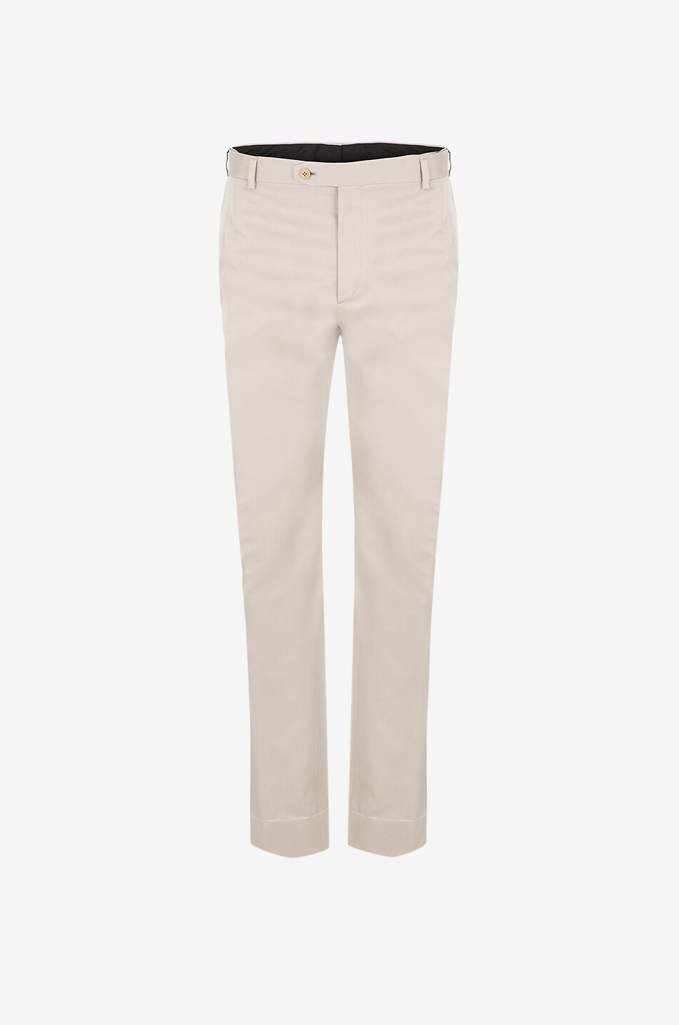 Cotton and wool trousers