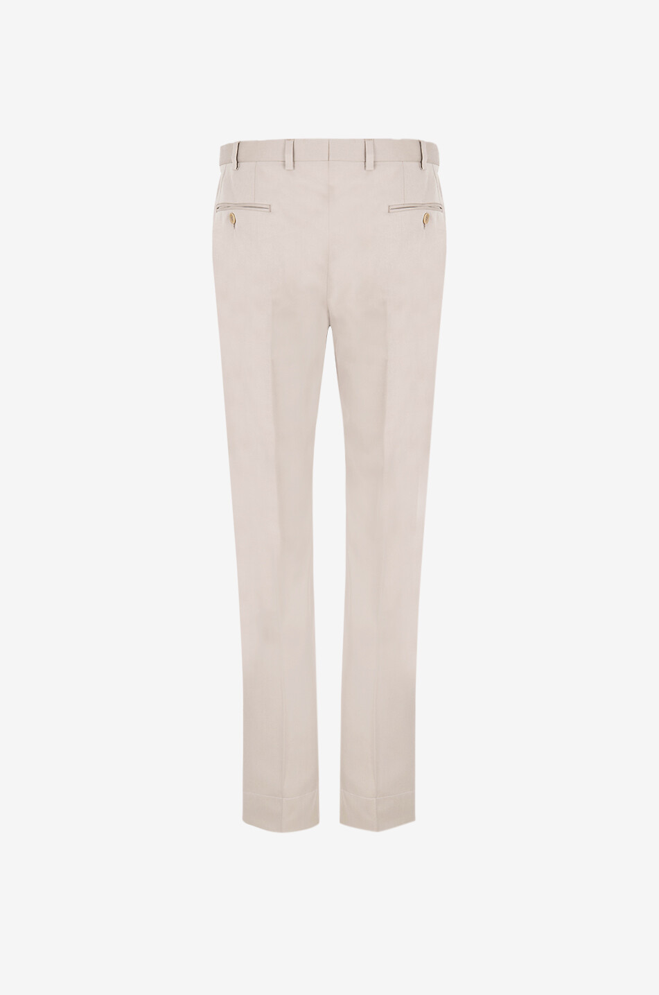 Cotton and wool trousers