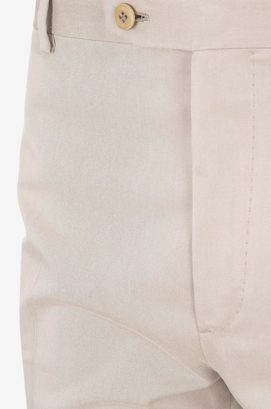 BRIONI Pantalon en coton et laine Homme MARRON 3