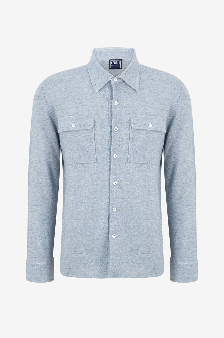 Corviglia cashmere shirt jacket