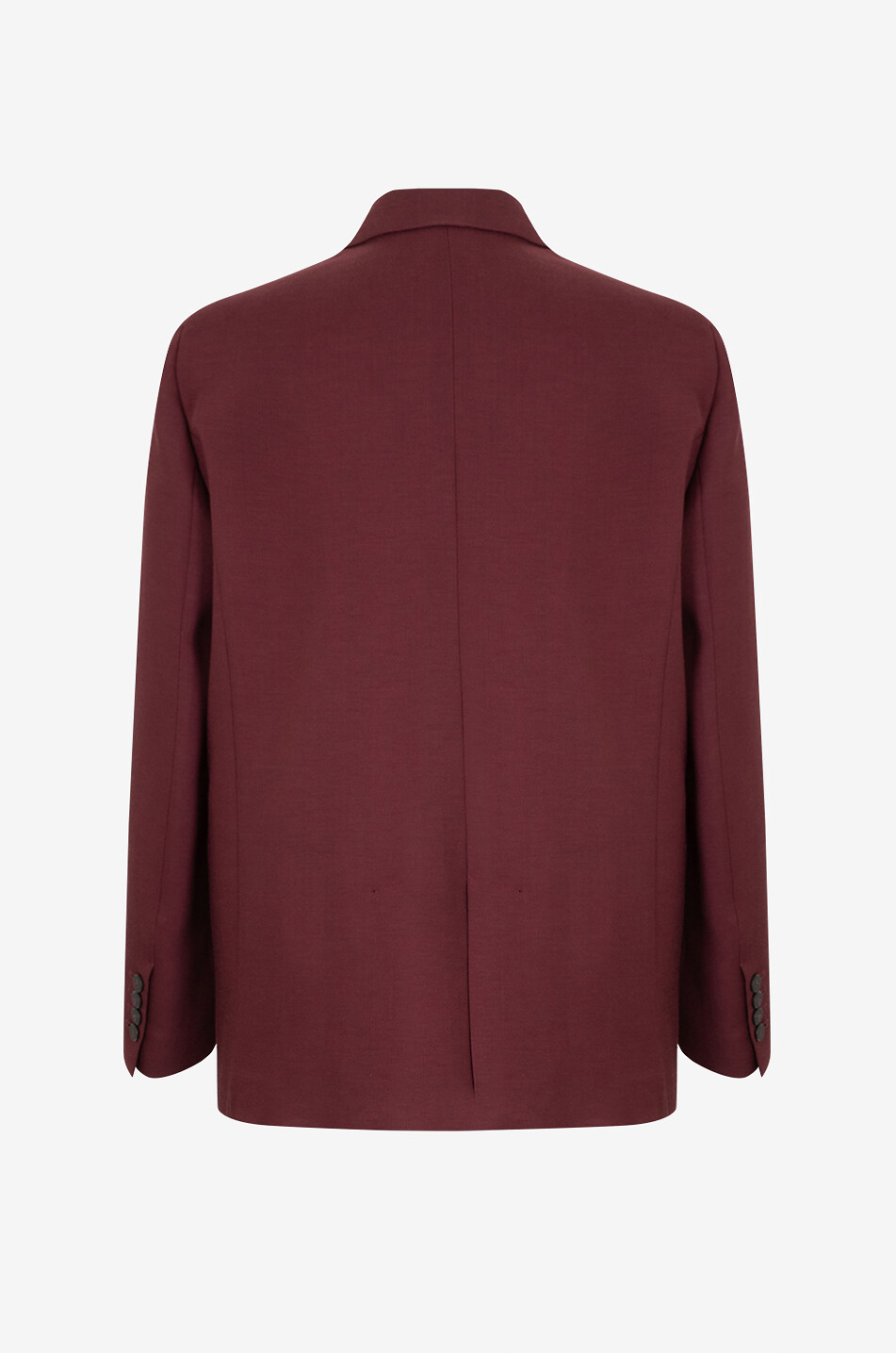 Blazer fluide oversize à boutonnage double