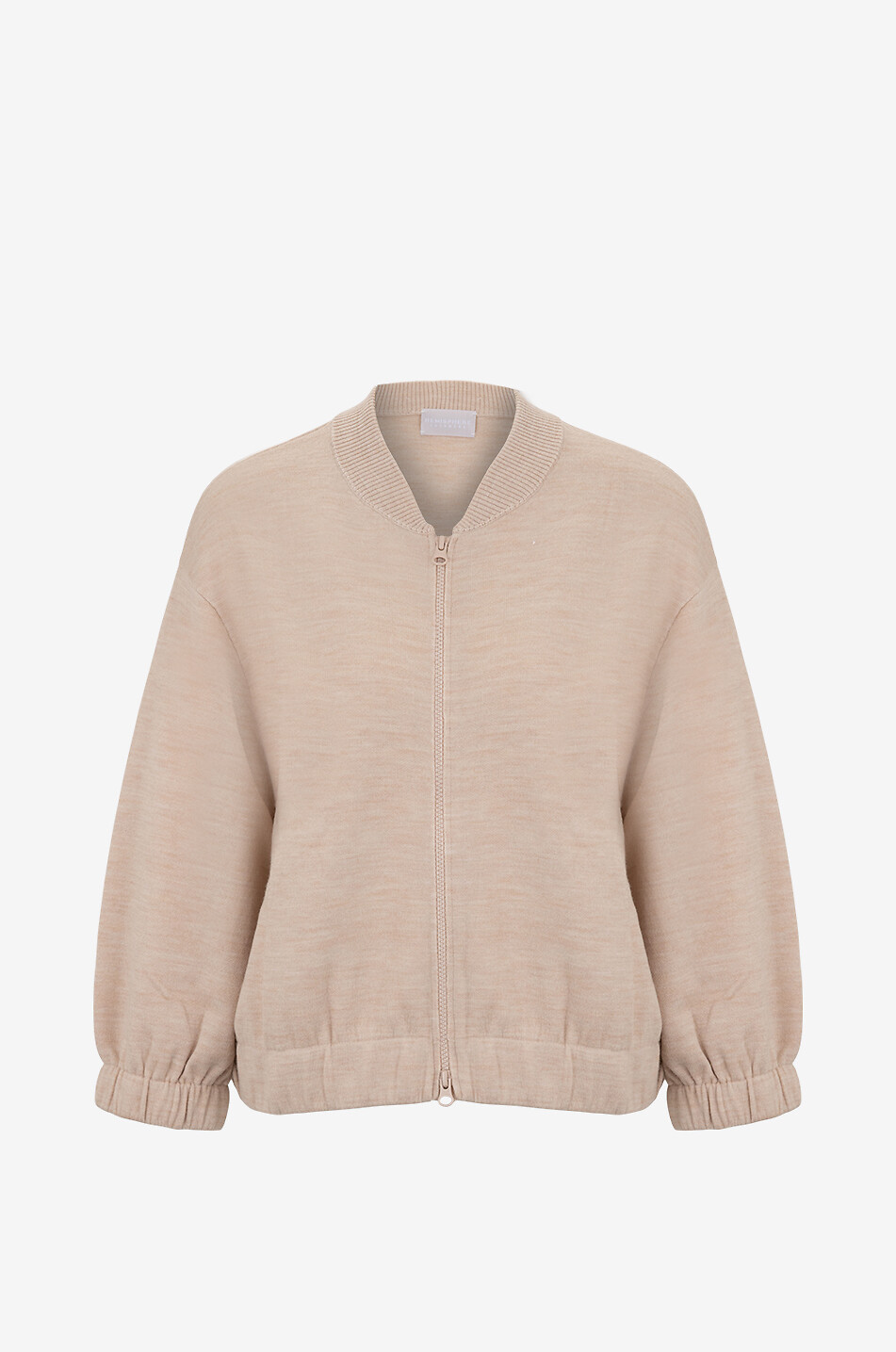 HEMISPHERE Blouson en laine Femme BEIGE 1