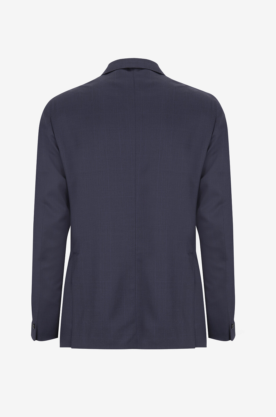 CARUSO Costume uni en laine Homme BLEU FONCE 2