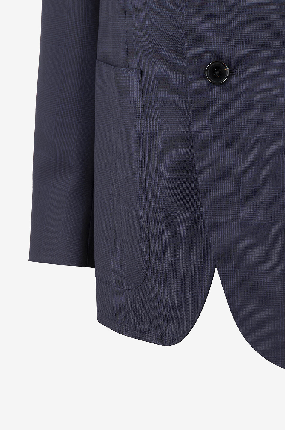 CARUSO Costume uni en laine Homme BLEU FONCE 3