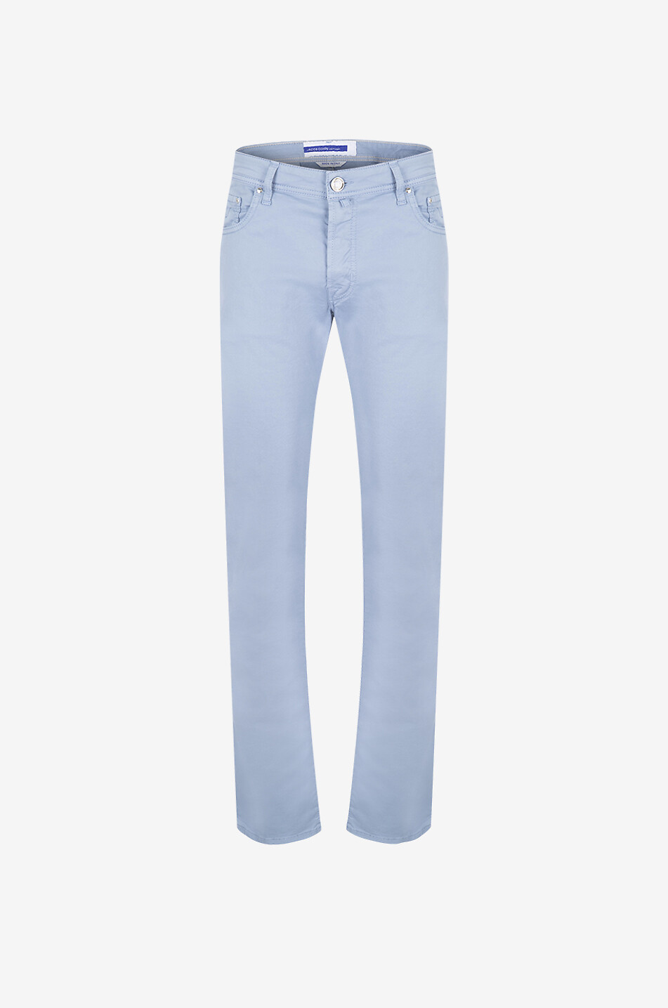 Bard cotton and lyocell straight-leg jeans