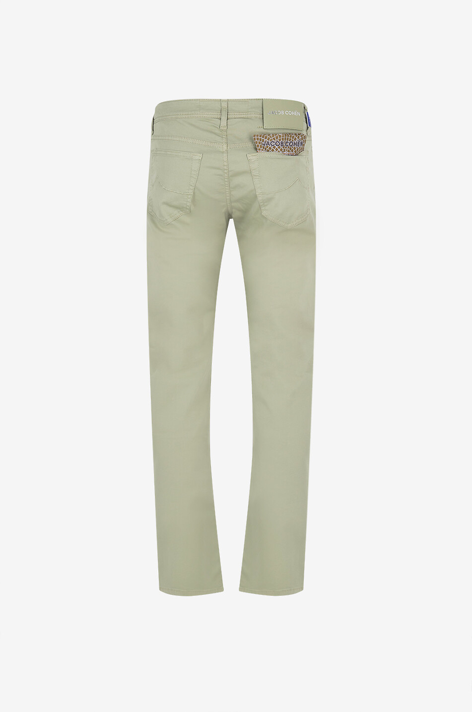 JACOB COHEN Jeans mit geradem Bein aus Baumwolle und Lyocell Bard Herren HELLGRÜN 2