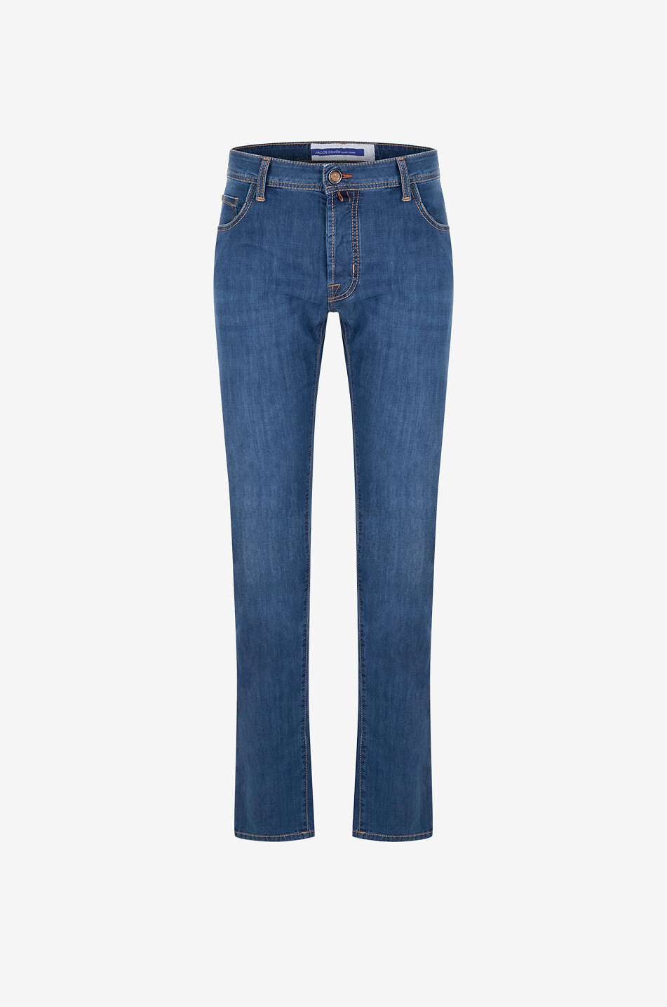 Bard Tennis cotton and viscose straight-leg jeans