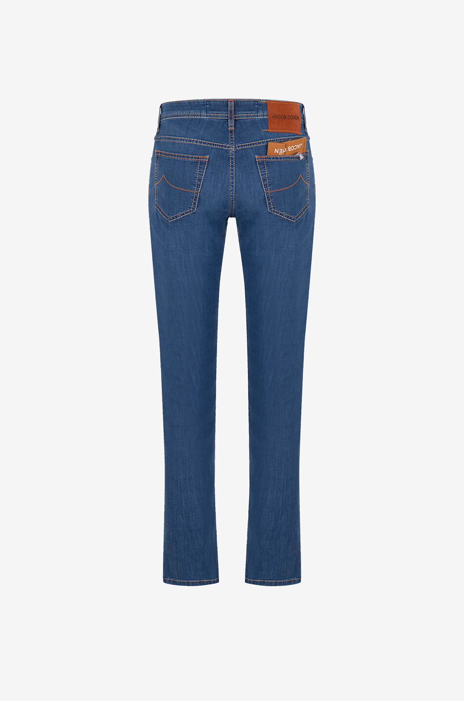Bard Tennis cotton and viscose straight-leg jeans