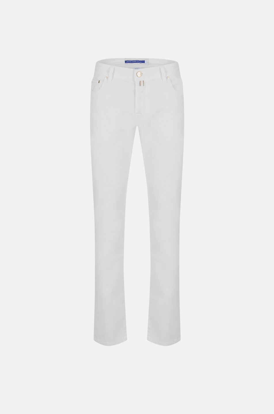 Nick Tennis cotton slim-fit jeans - JACOB COHEN - WHITE - Bongénie