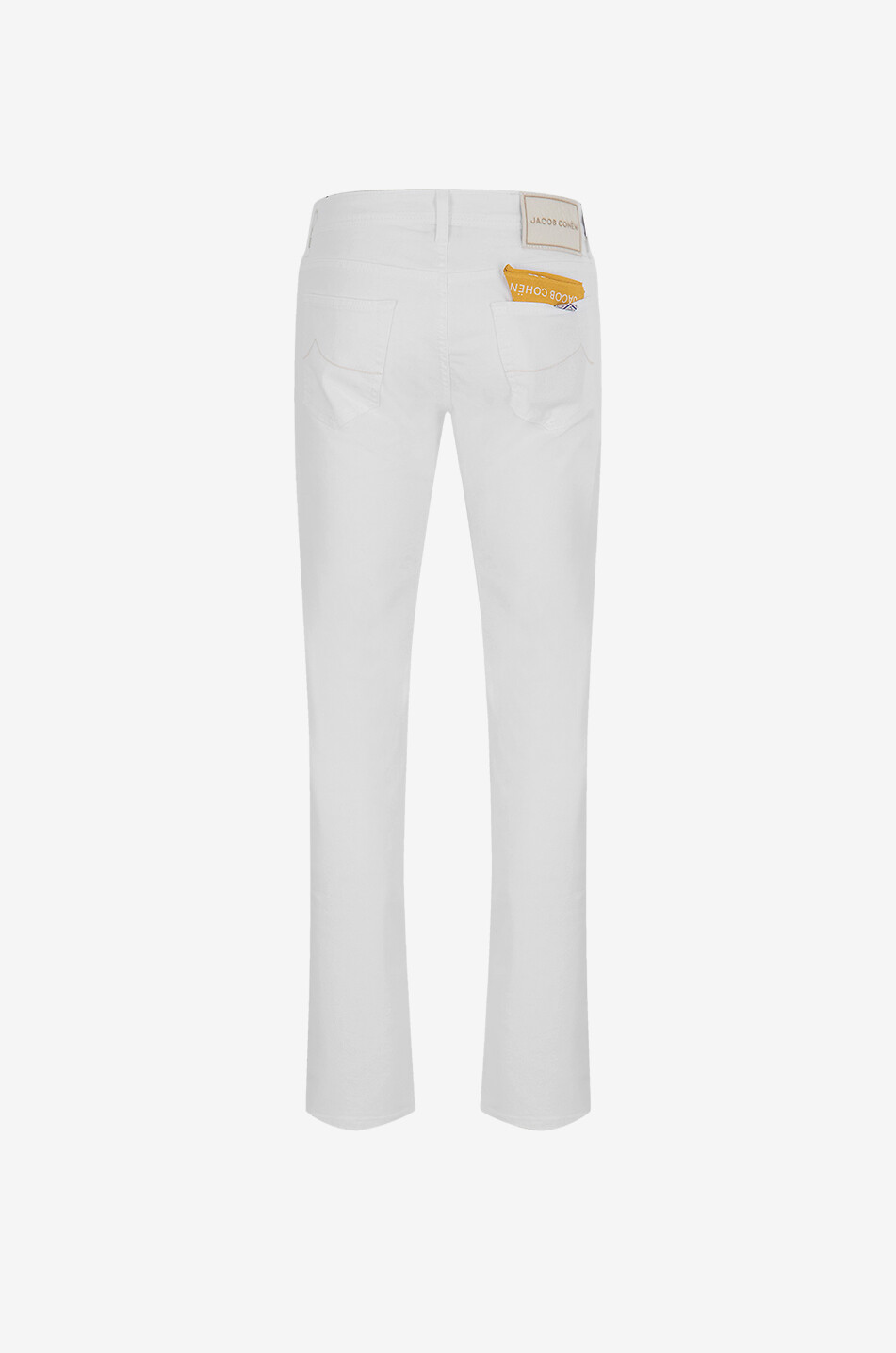 Nick Tennis cotton slim-fit jeans - JACOB COHEN - WHITE - Bongénie