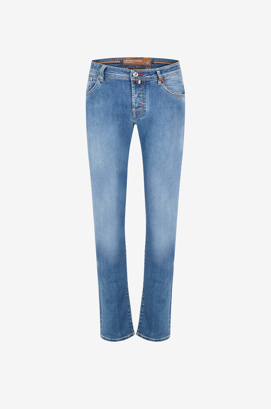JACOB COHEN Jean slim en coton Nick Limited Edition Homme BLEU CLAIR 1