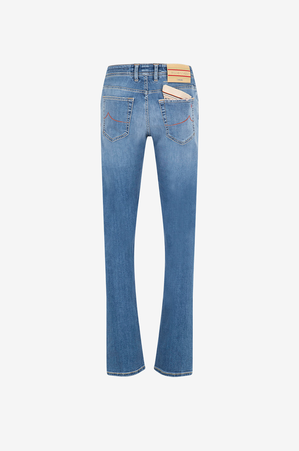 JACOB COHEN Jean slim en coton Nick Limited Edition Homme BLEU CLAIR 2