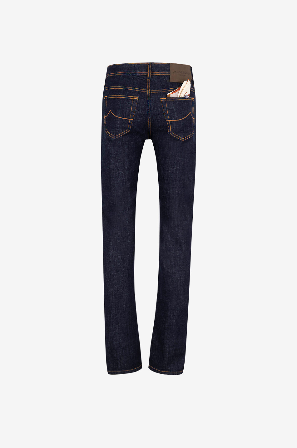 Bard cotton straight-leg jeans