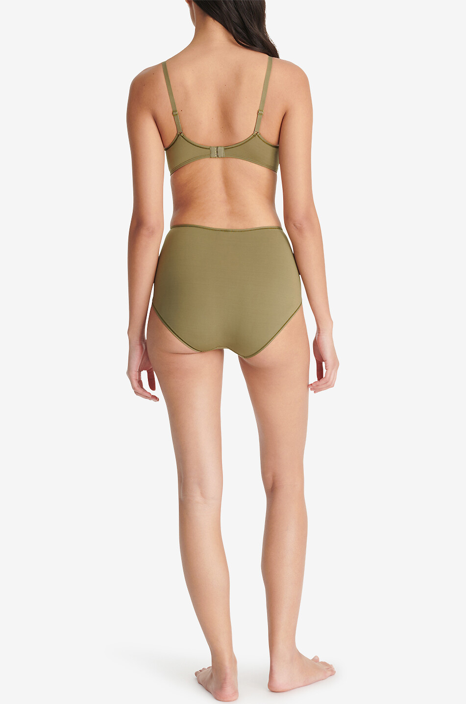 ERES Brina high-rise jersey panties Women GREEN 3