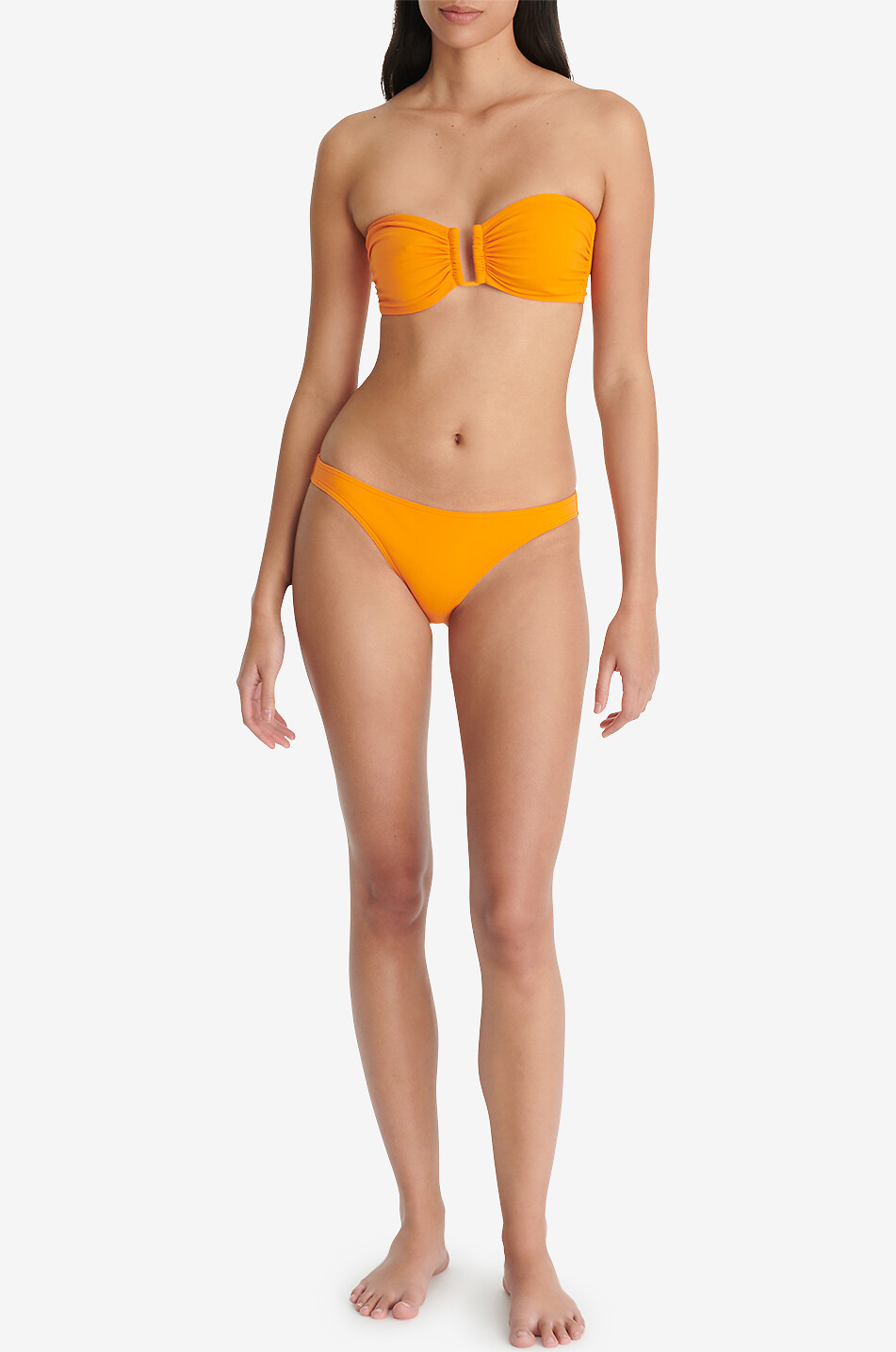 ERES Show bandeau bikini top Women ORANGE 4