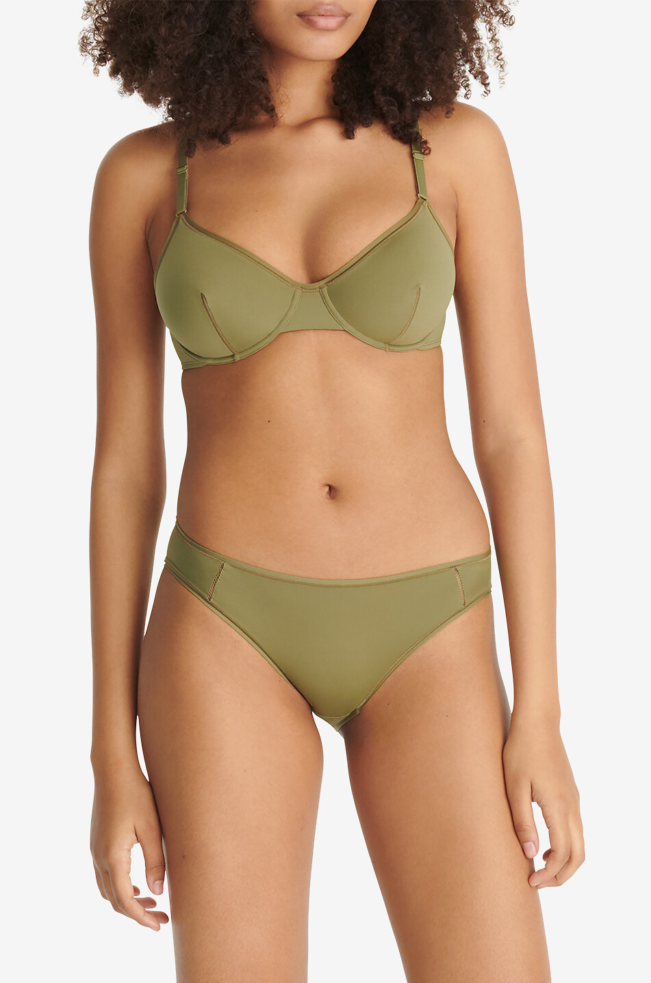 ERES Jersey-Höschen mit niedriger Taille Enora Soyeuse Damen GRÜN 2