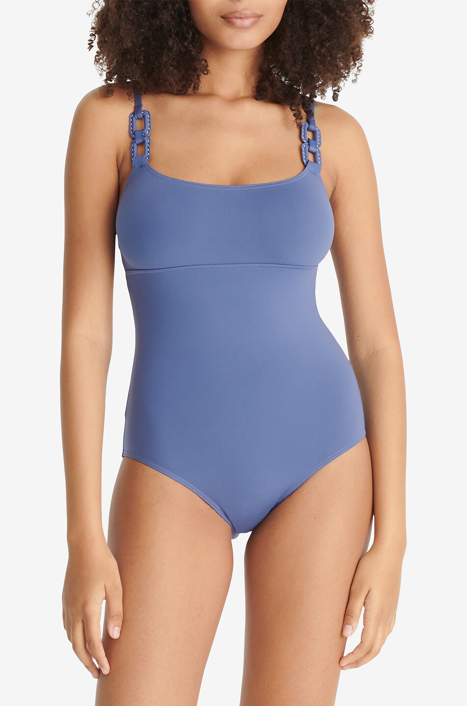 ERES Côtier swimsuit with buckle detail Women MEDIUM BLUE 2