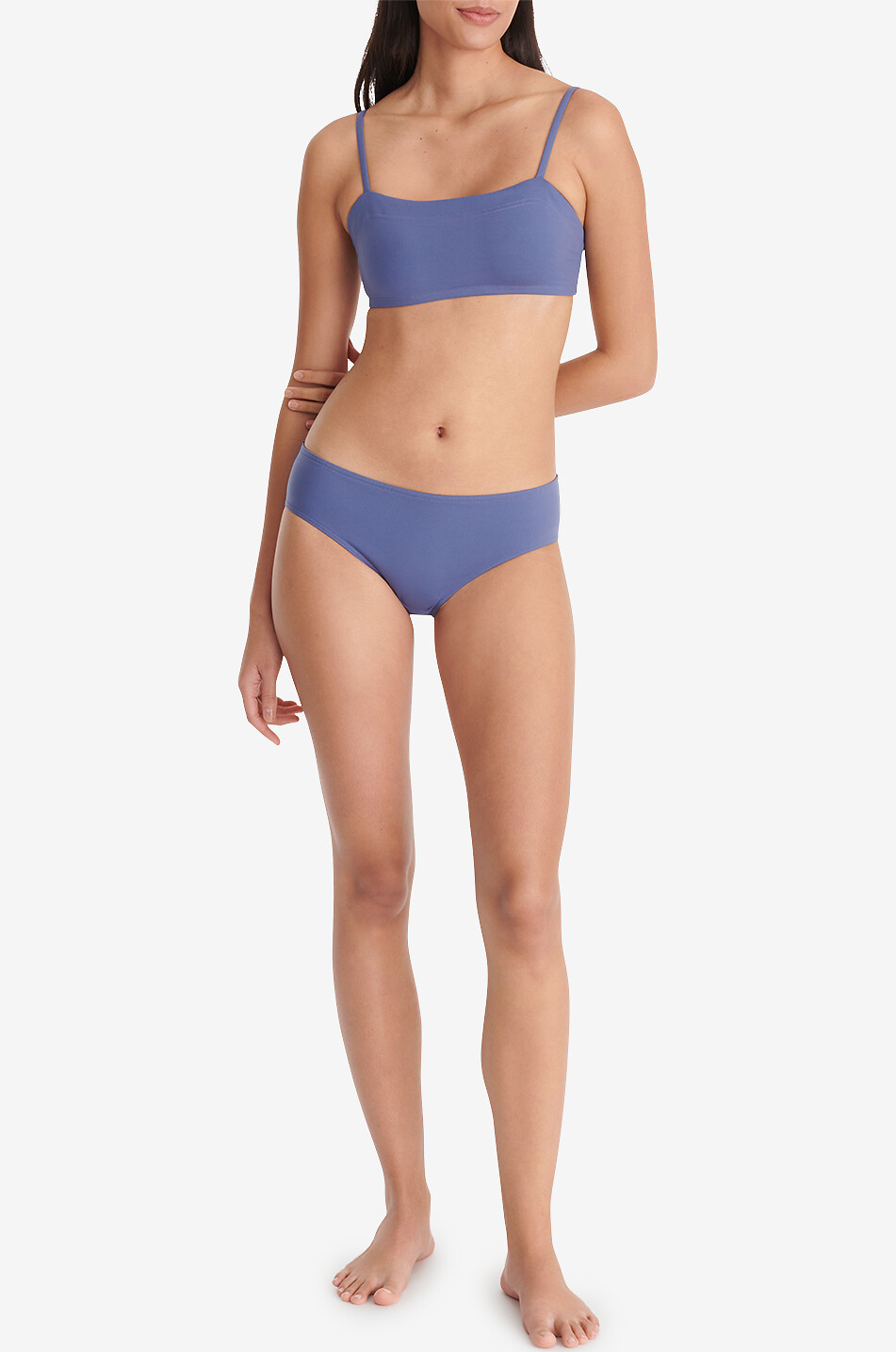 ERES Bas de bikini taille basse Succès Femme BLEU MOYEN 5