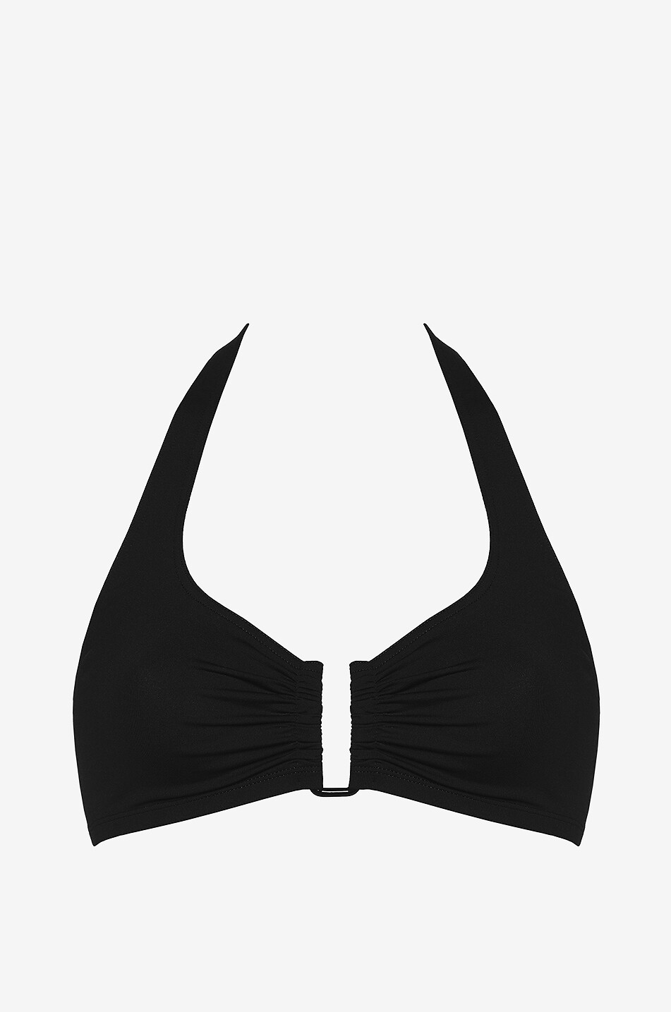 ERES Dédicace triangle bikini top with cut-out Women BLACK 1