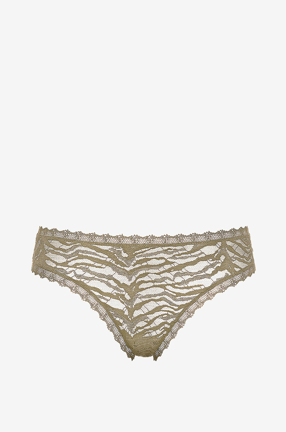 Culotte tanga en dentelle Vision