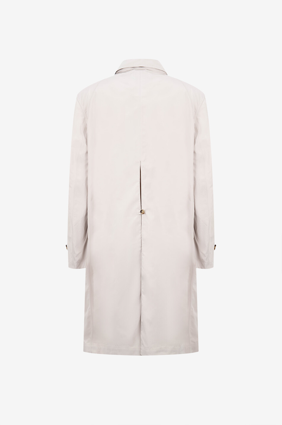BRUNELLO CUCINELLI Trench déperlant thermocollé en microfibres Homme Beige clair 2