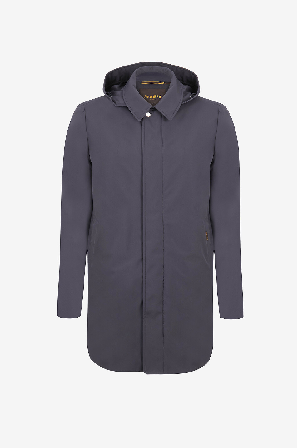 MOORER Revido-SKT three-quarter length coat Men DARK BLUE 1