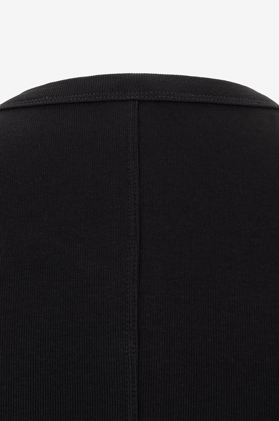FLORE FLORE Dewi organic cotton V-neck tank top Women BLACK 3