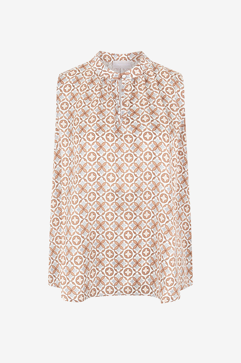 Top sans manches en soie Hulda