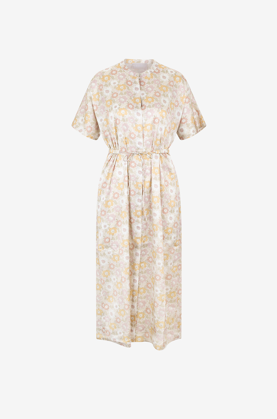 Robe midi en soie Kiana